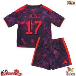 Bayern Munich Michael Olise #17 Replica Third Stadium Kit for Kids 2026-27 Short Sleeve (+ pants)
